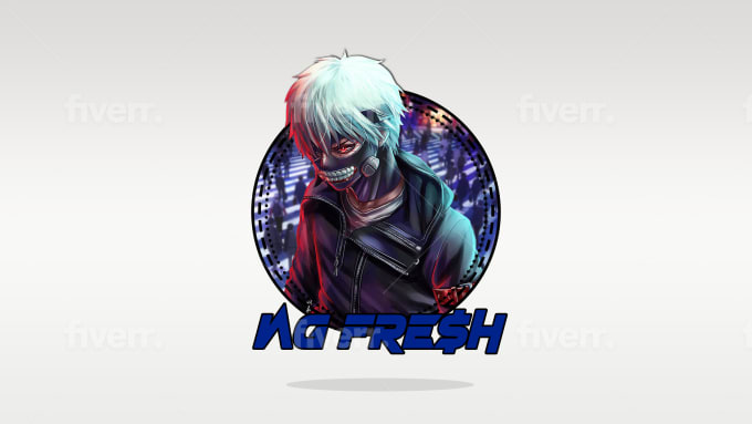 Make an anime logo for your youtube channel by The killer09 Fiverr
